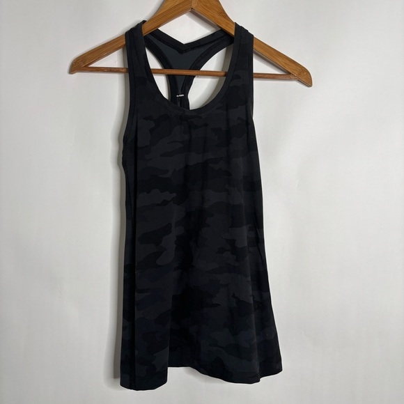 Lululemon Cool Racerback II *Nulu Heritage 365 Camo Deep Coal Multi - Picture 3 of 8